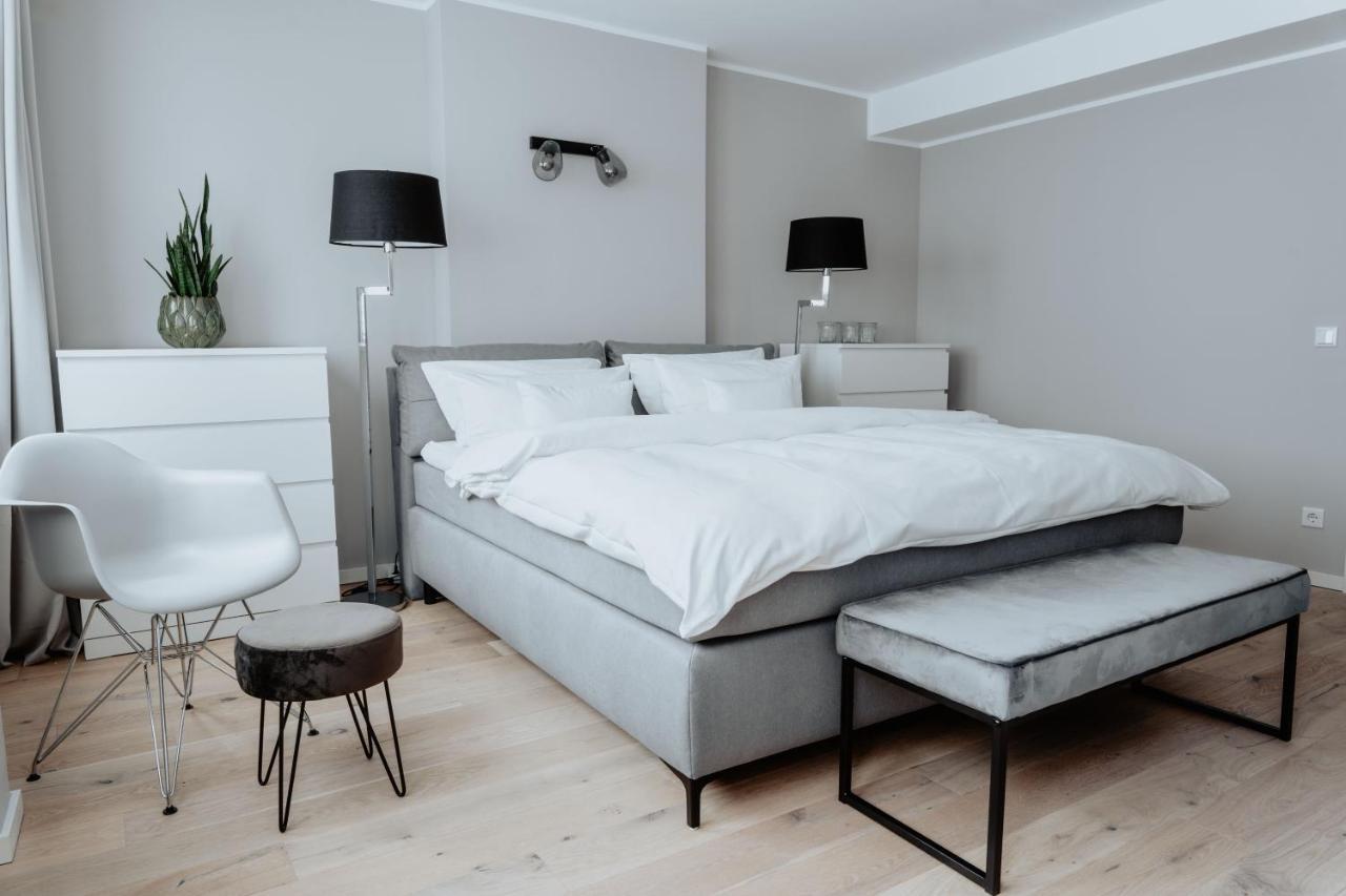 2-Zimmer City Apartment 57M² Mit King Size Bett Und Kueche Munster  Exteriér fotografie